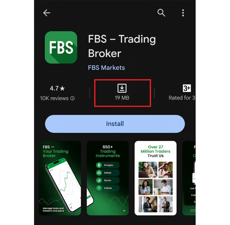 FBS Trading App