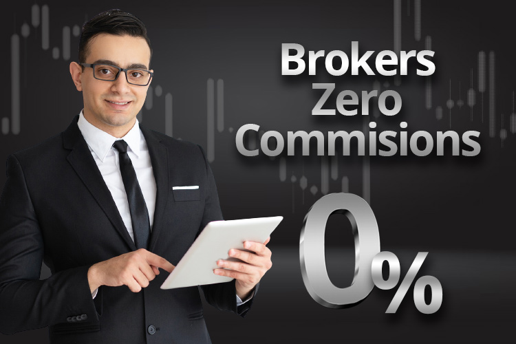 Some brokers offer free commissions for their traders