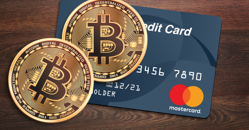 Crypto credit and debit card