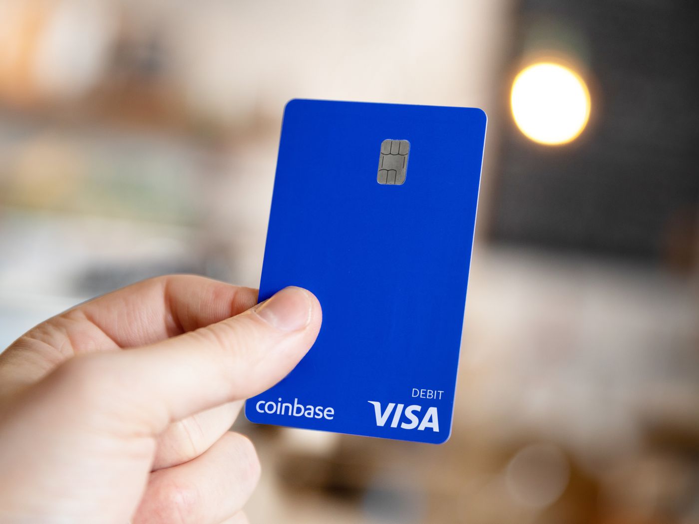 Coinbase debit card