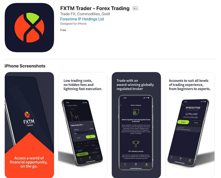 FXTM for iOS users