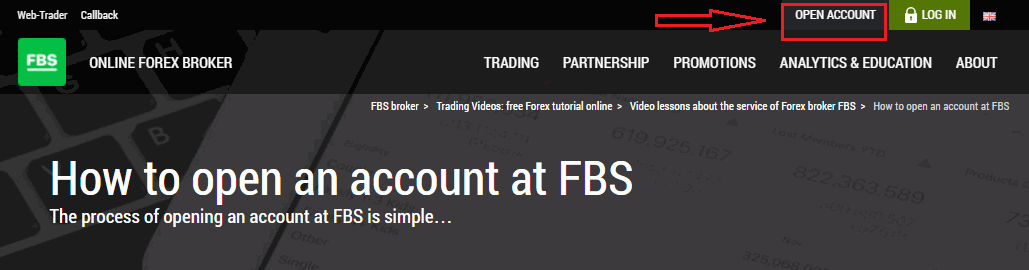 FBS website