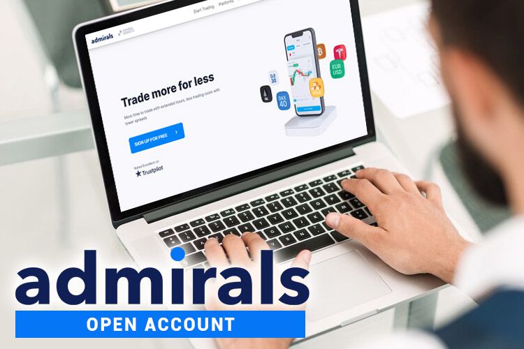 Opening account in Admirals