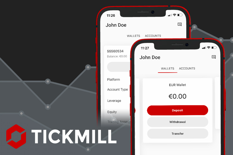 Tickmill mobile app
