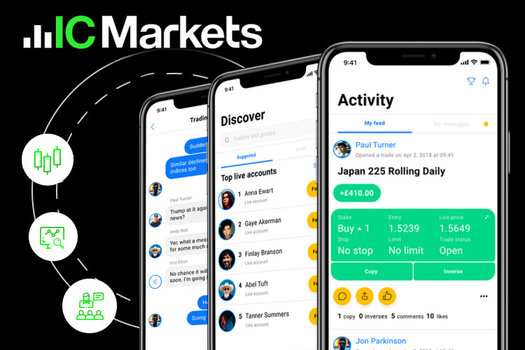 IC Markets Social Trading App