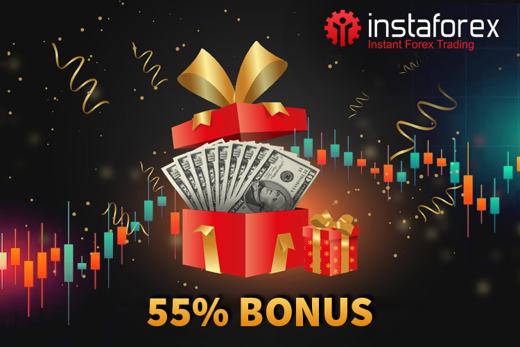 InstaForex 55% bonus program.