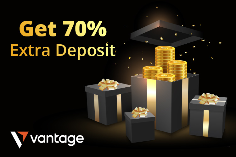 Vantage Deposit Bonus Up to 70%