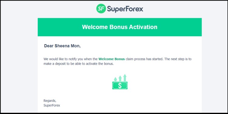 How to Get Superforex 50% Welcome Bonus