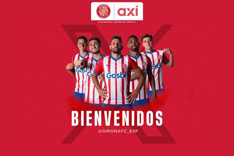 Axi Expands Partnership Portfolio, Joins Forces with LaLiga Club, Girona FC  / Axi
