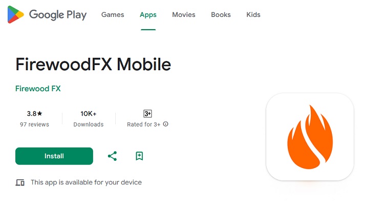 FirewoodFX Mobile App 1