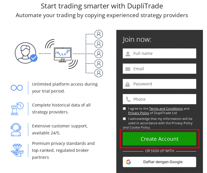 How to Use DupliTrade with AvaTrade Account-2