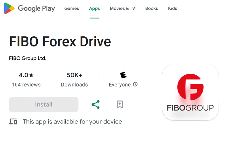 FIBO Group mobile app