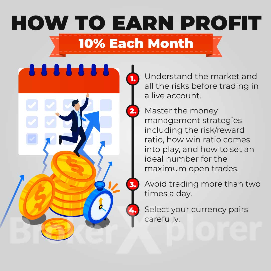 HOW TO EARN PROFIT 10% EACH MONTH